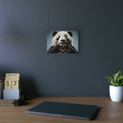 Panda's Gentle Love - Aluminum Composite Panel