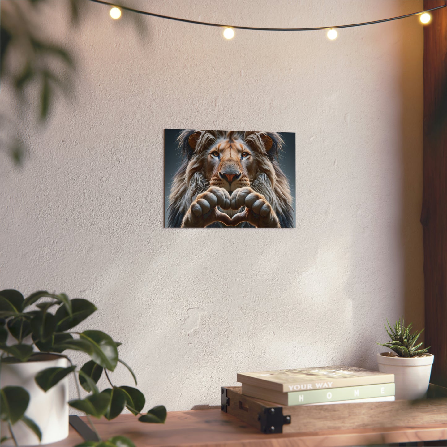 Lion's Royal Heart - Aluminum Composite Panel