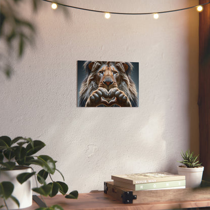 Lion's Royal Heart - Aluminum Composite Panel