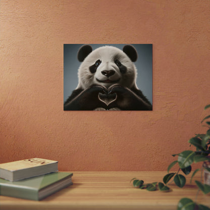 Panda's Gentle Love - Aluminum Composite Panel