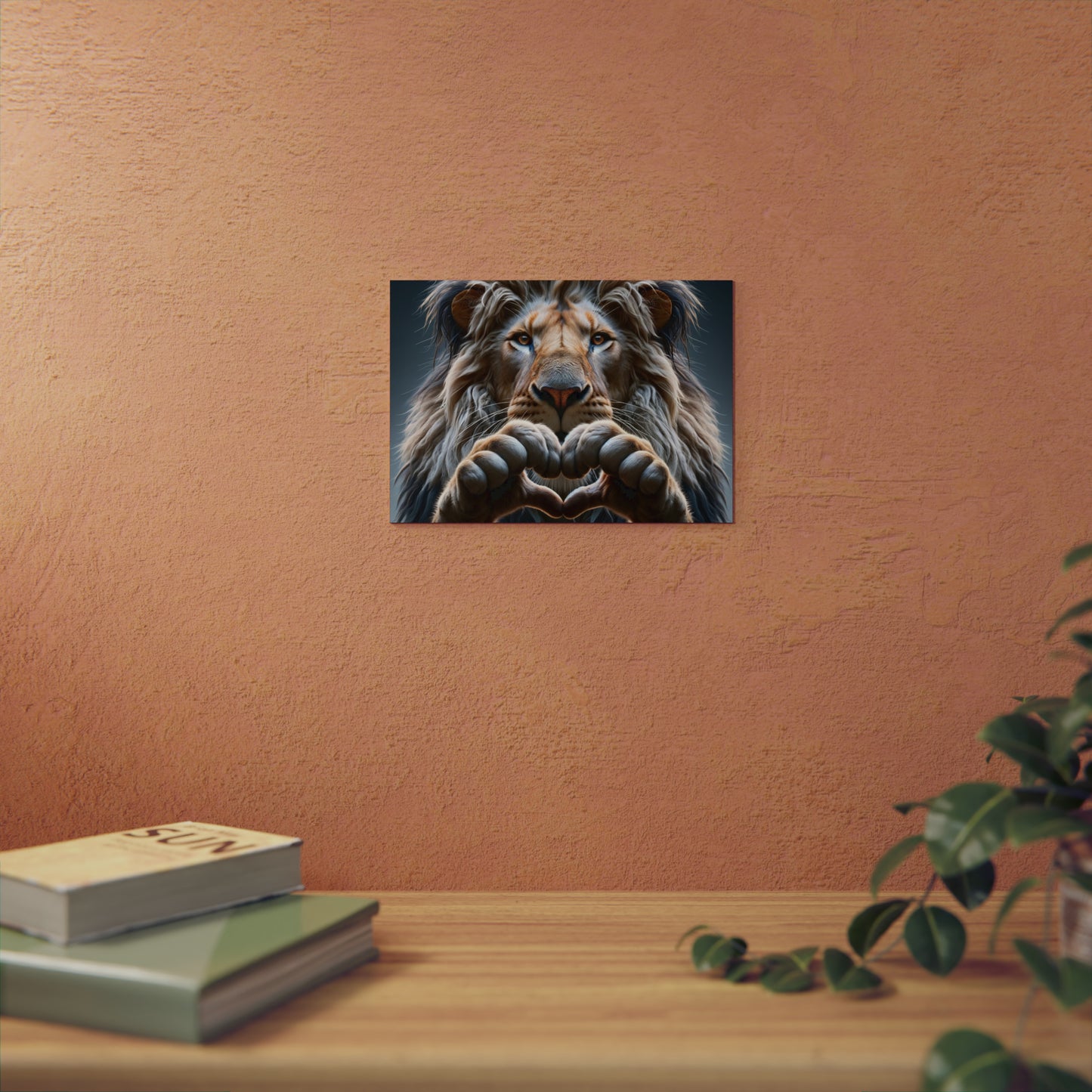 Lion's Royal Heart - Aluminum Composite Panel