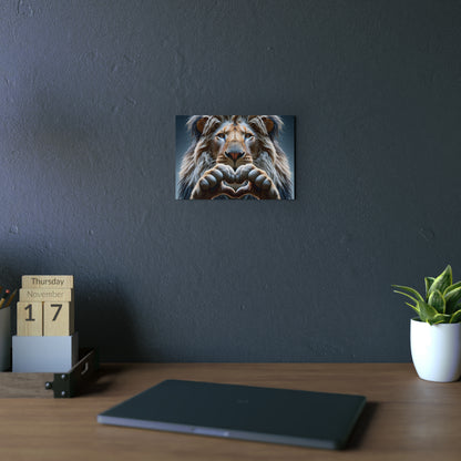 Lion's Royal Heart - Aluminum Composite Panel