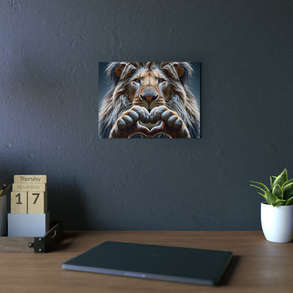 Lion's Royal Heart - Aluminum Composite Panel
