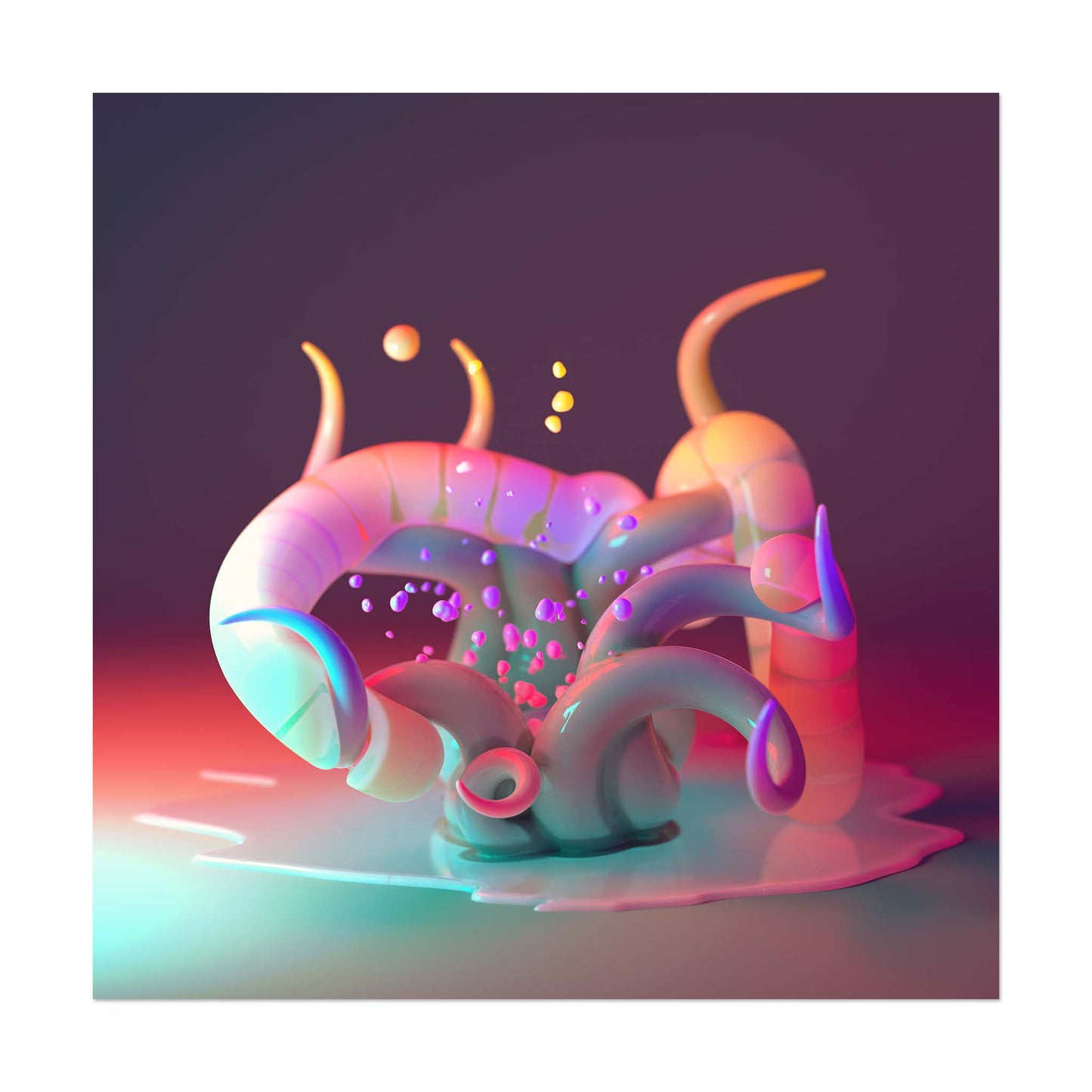 Aquatic Dream - Giclée Print Canvas