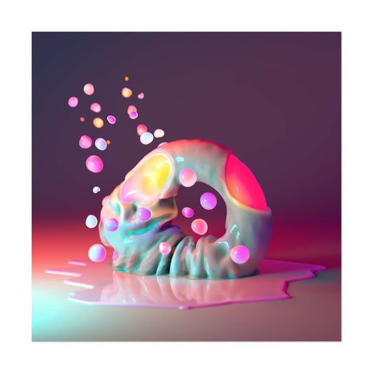 Celestial Bloom - Giclée Print Canvas