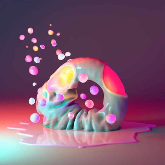 Celestial Bloom - Giclée Print Canvas